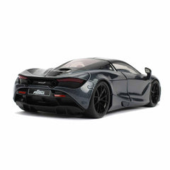 Jada Shaw McLaren 720S open doors showcases interior accuracy and scale.