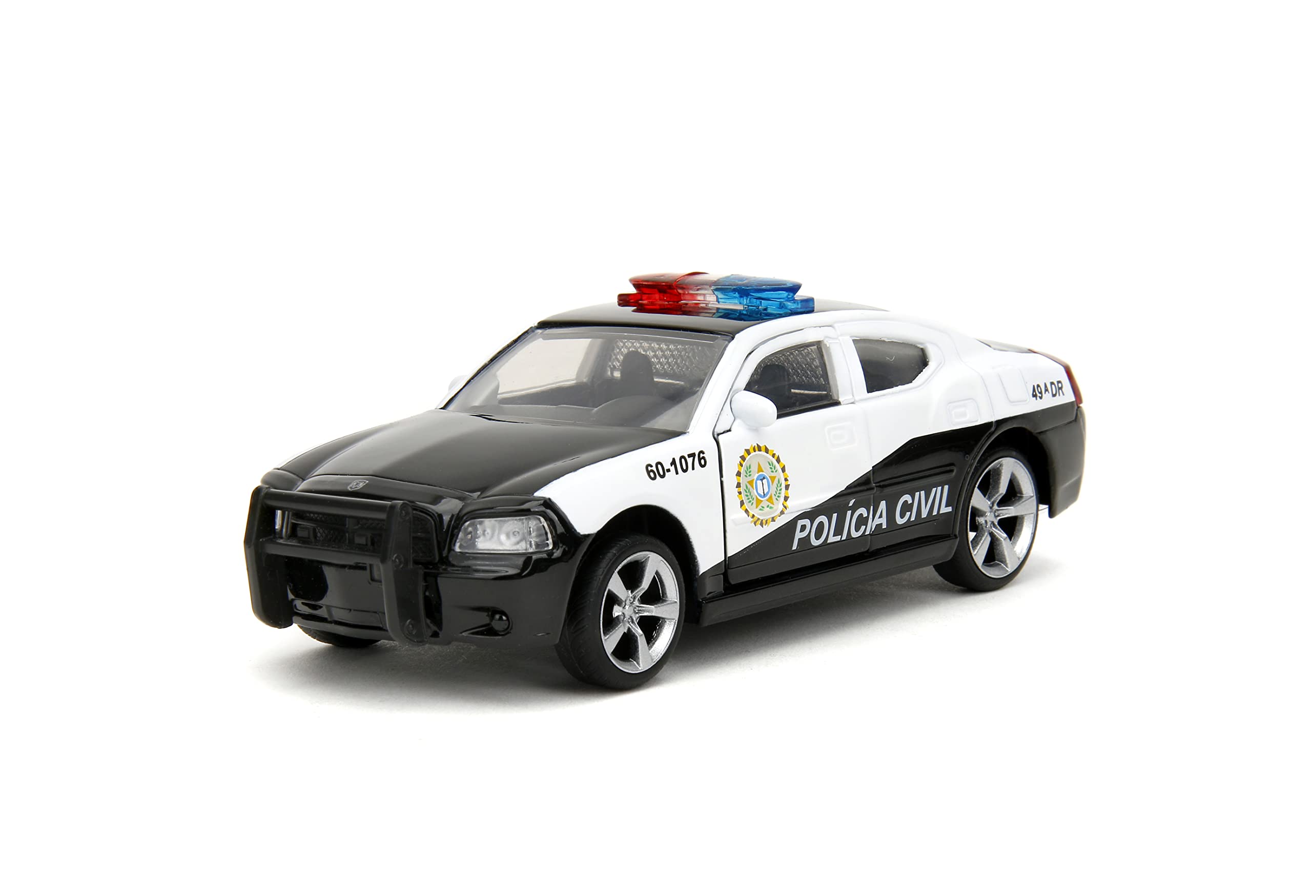 Jada Fast & Furious 1:32 Dodge Charger Police Car on display for collectors