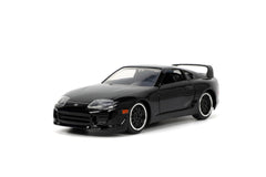Jada Fast & Furious Toyota Supra die-cast, front view, ideal display piece for collections.