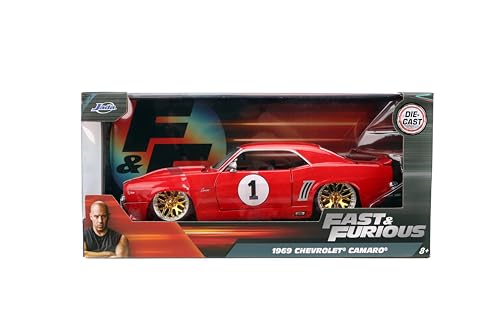Jada Camaro opening hood reveals engine detail for realistic display