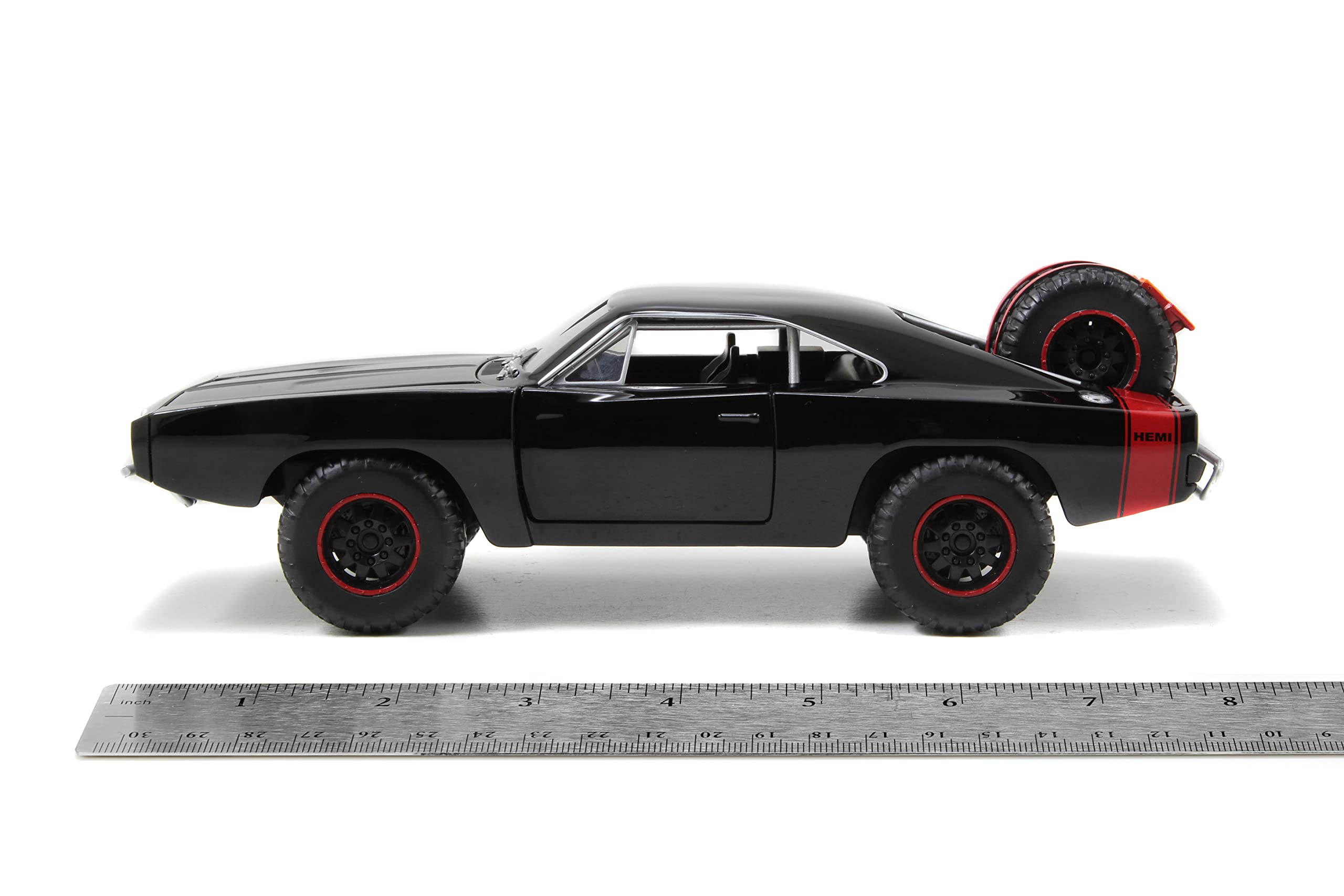 Jada Fast & Furious 1970 Dodge Charger diecast, in-hand view for on-the-go showcasing