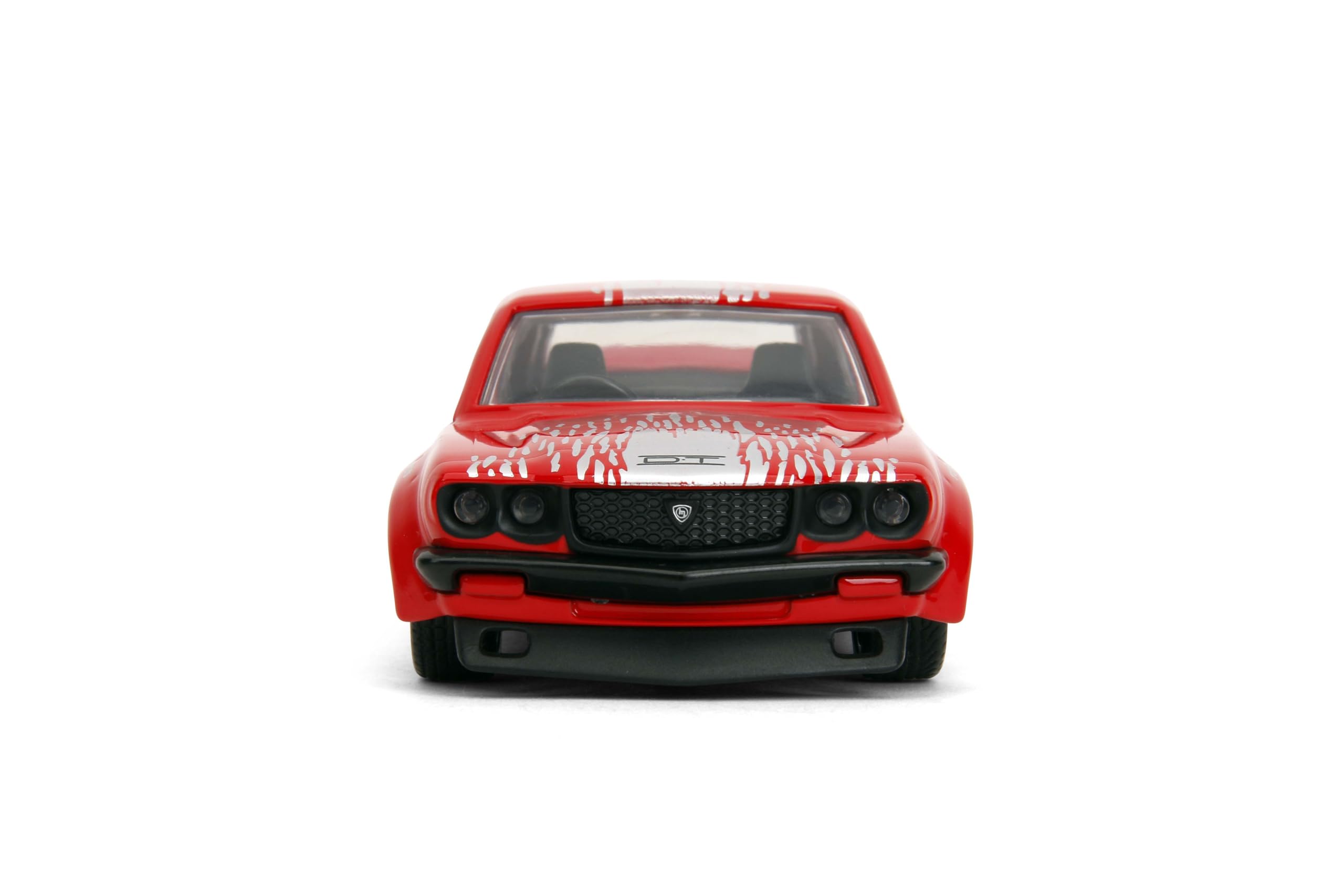 Jada RX-3 chassis shot shows durable die-cast construction.