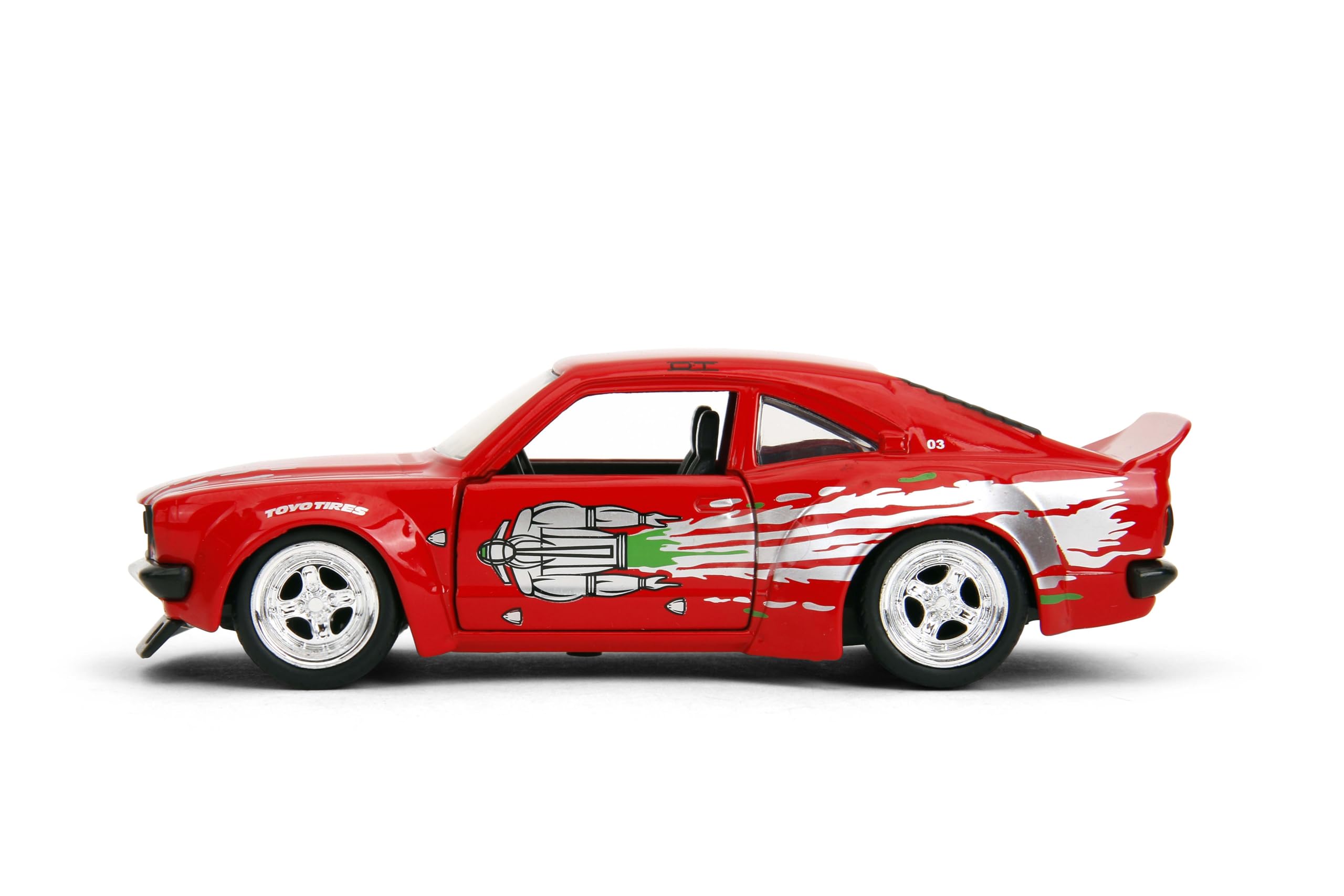 Jada RX-3 packaging view illustrates premium presentation.