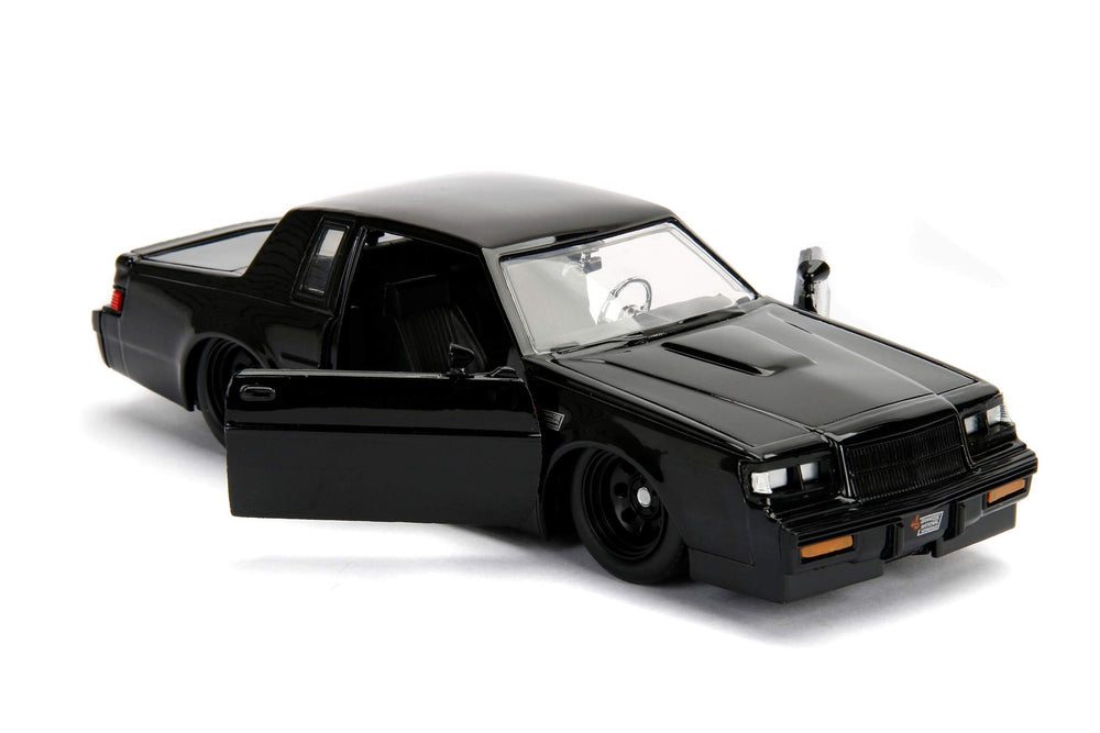 Close-up interior detail on the Jada Buick Grand National for realism