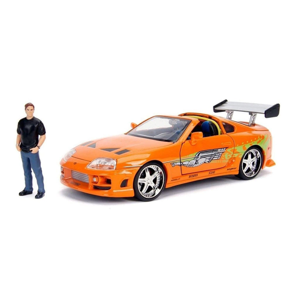 Jada Brian’s Supra 1:24 diecast with authentic movie styling for display
