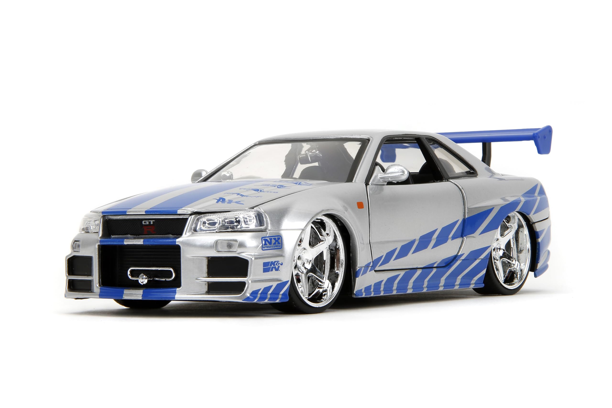 Official licensing badge confirms Fast & Furious authenticity of the model.