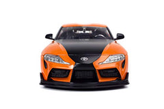 Jada Fast & Furious F9 Supra interior detail highlights miniaturized cockpit for realism