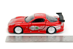 Jada RX-7 1:32 with premium rubber tires for realistic touch