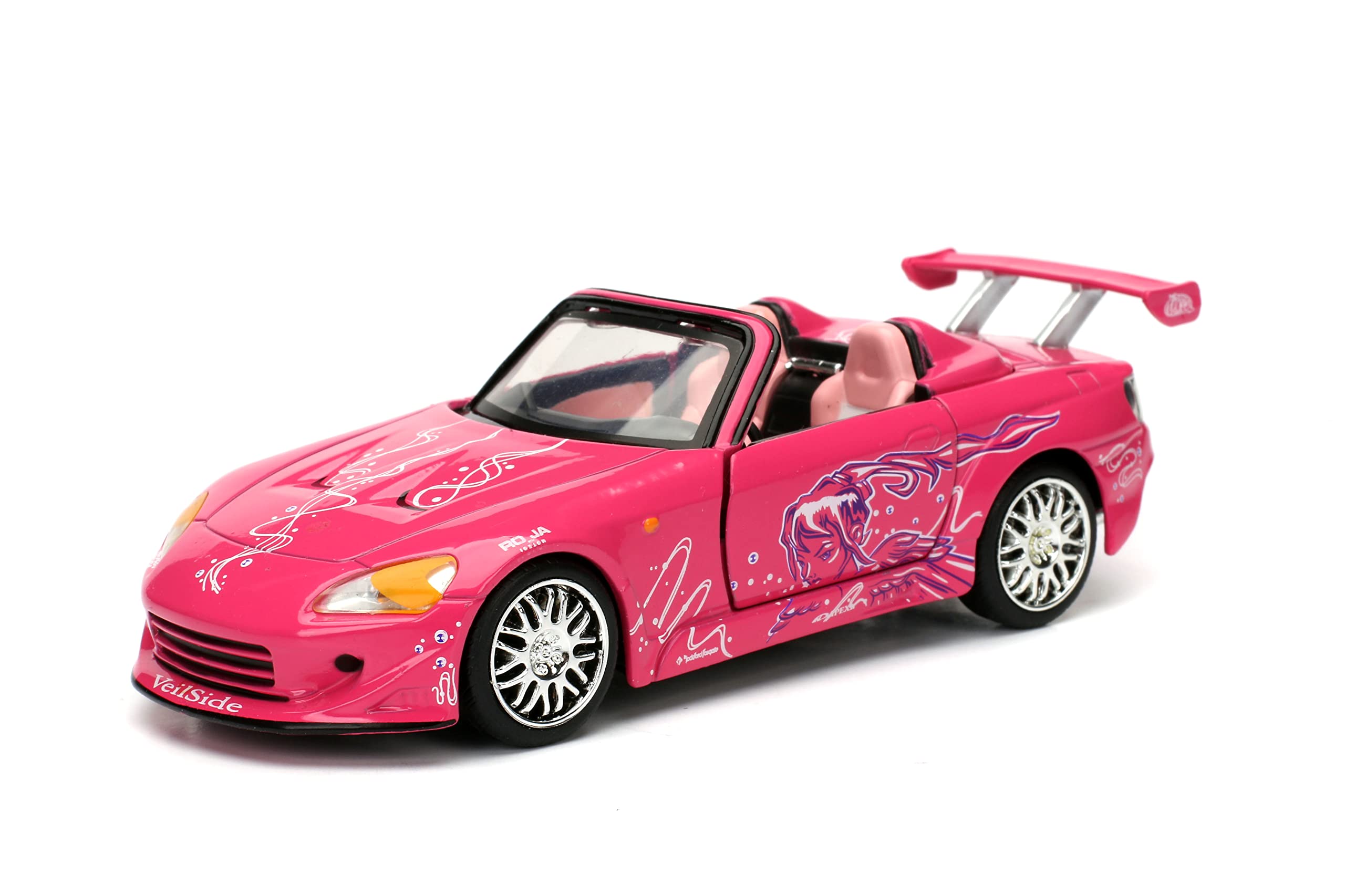 Jada Fast & Furious Suki's Honda S2000 die-cast car for display and collection.