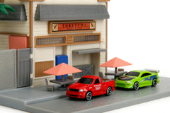 Decorative architecture details in Jada Toretto Market Cafe scene