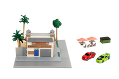Toretto Market Cafe display setup from Jada Nanoscene collection