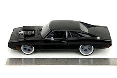 Jada Fast & Furious 1970 Dodge Charger engine bay reveals precise details.