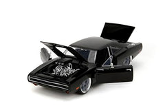 Jada Fast & Furious 1970 Dodge Charger opening doors shows interactive viewing.