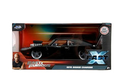 Jada Fast & Furious 1970 Dodge Charger side detail highlights authentic styling for fans.