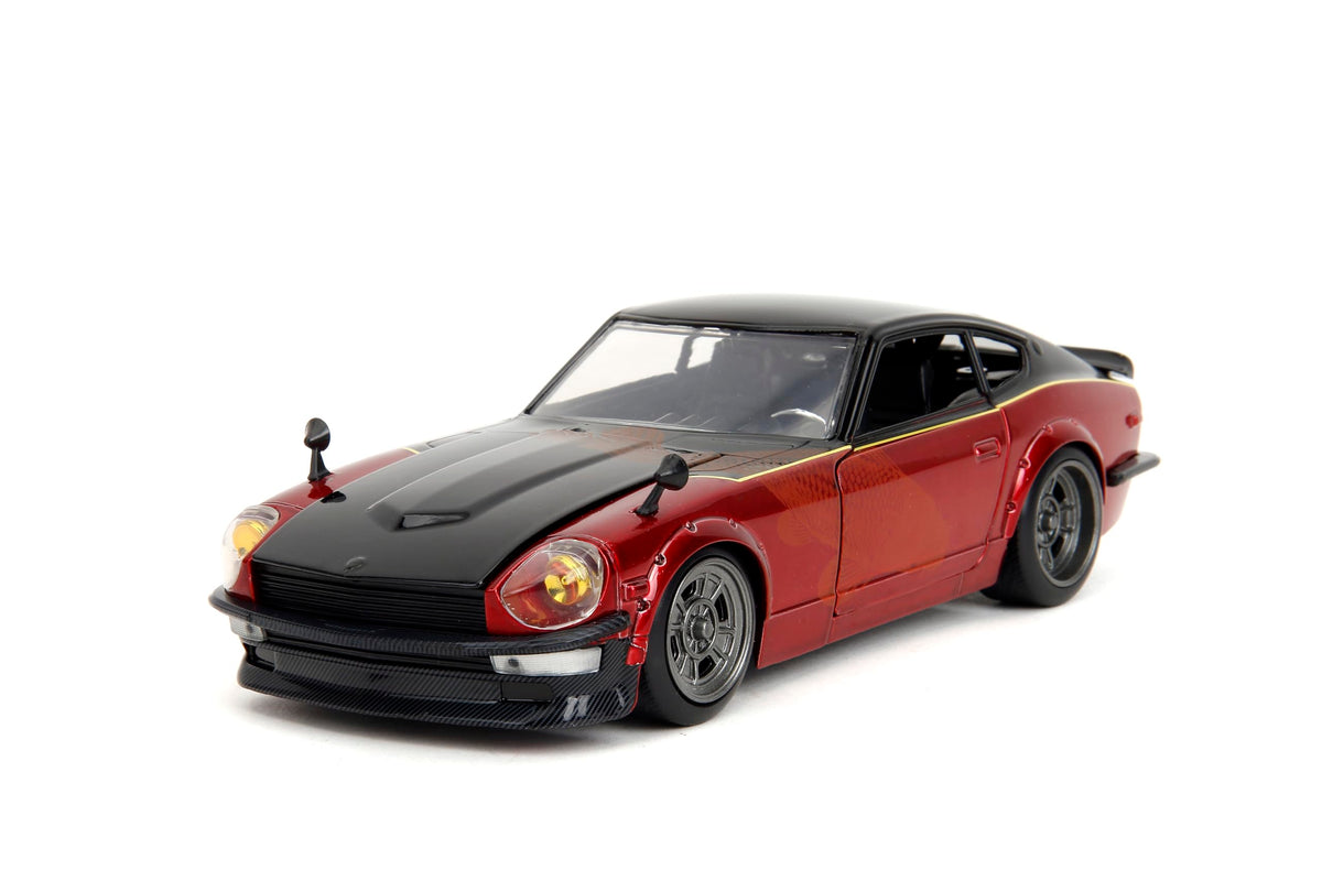 Jada Fast X 1972 Datsun 240Z die-cast 1:24 scale for collectors and display.