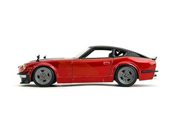Jada Fast X 1972 Datsun 240Z doors open for interactive display and play.