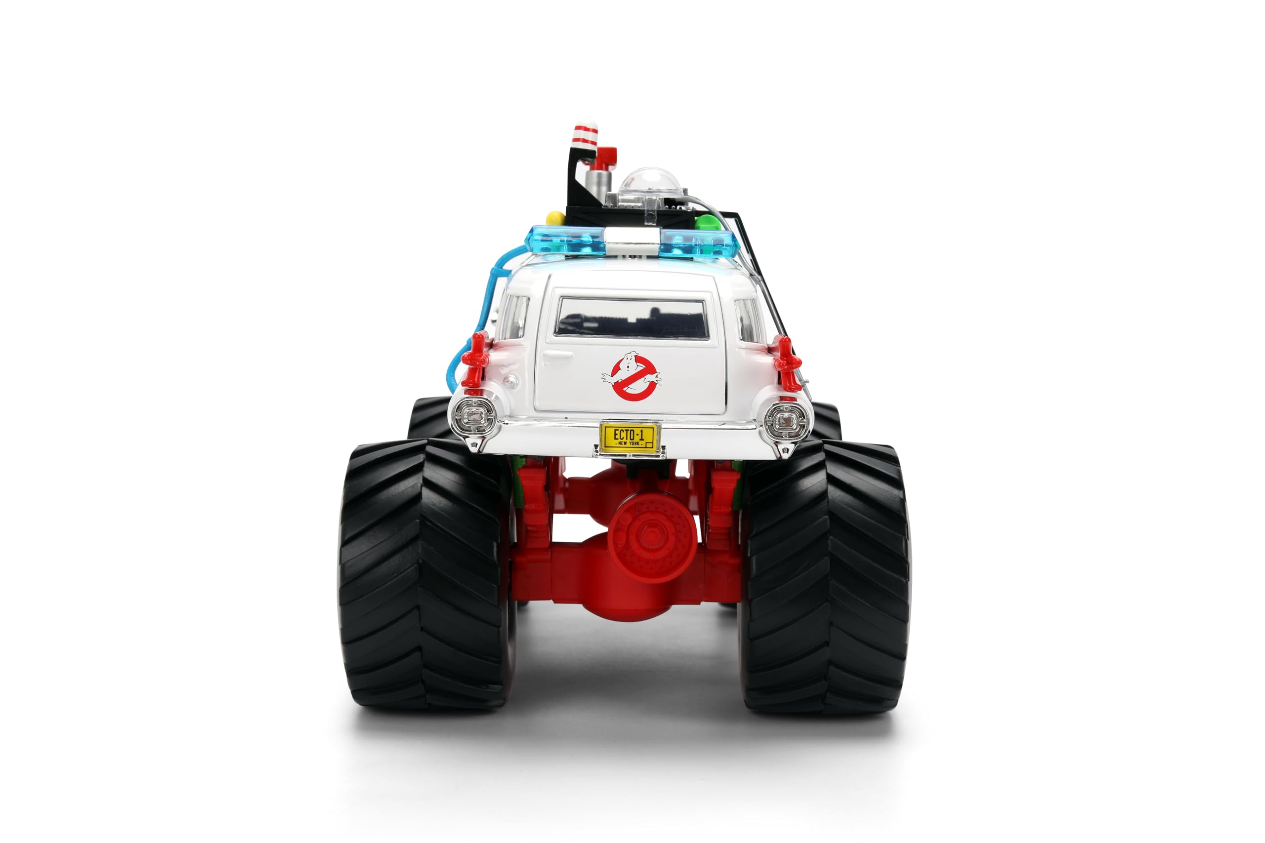 Jada Ghostbusters Ecto-1 graphics capture classic branding for fans