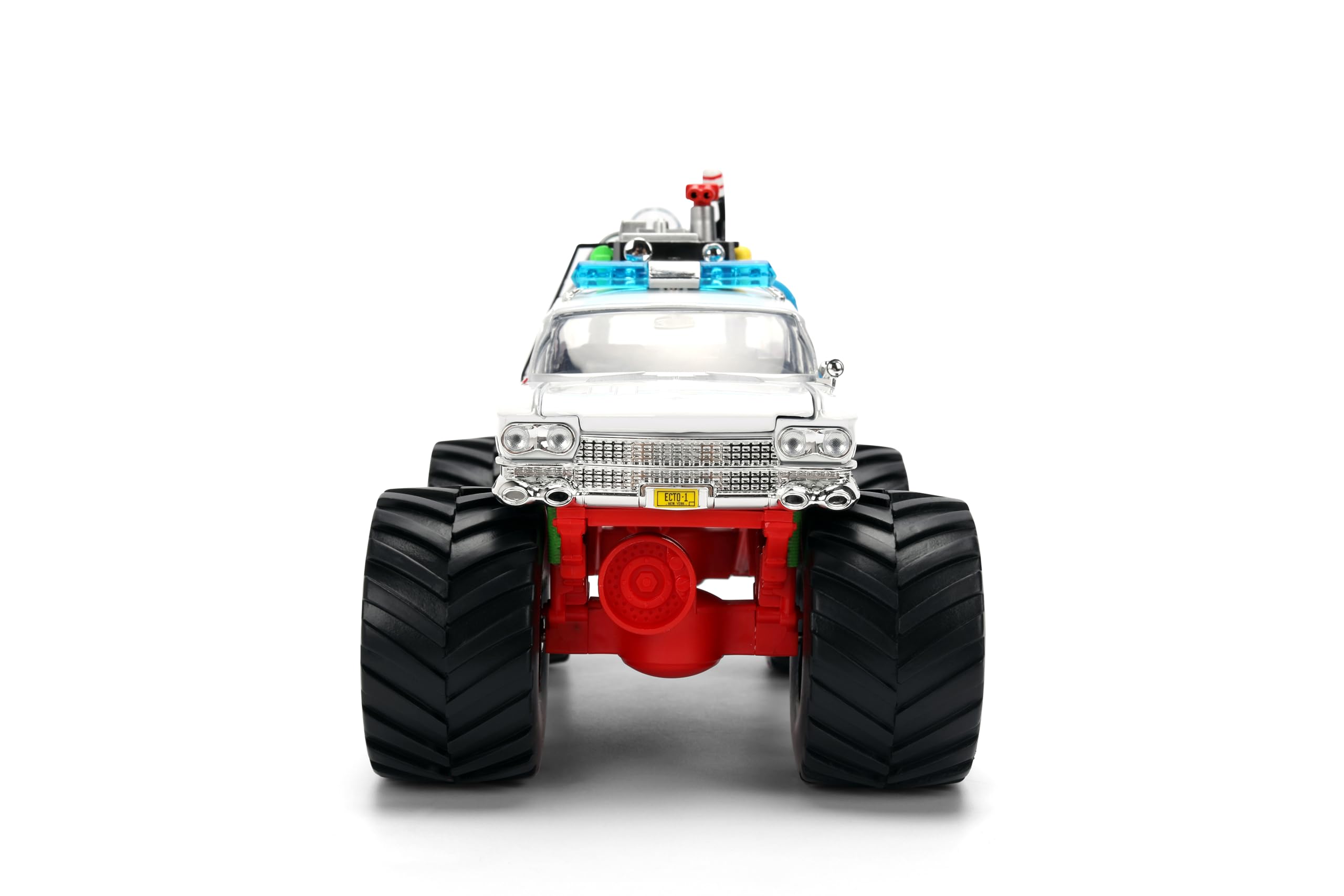 Jada Ghostbusters Ecto-1 interior detail for pretend missions