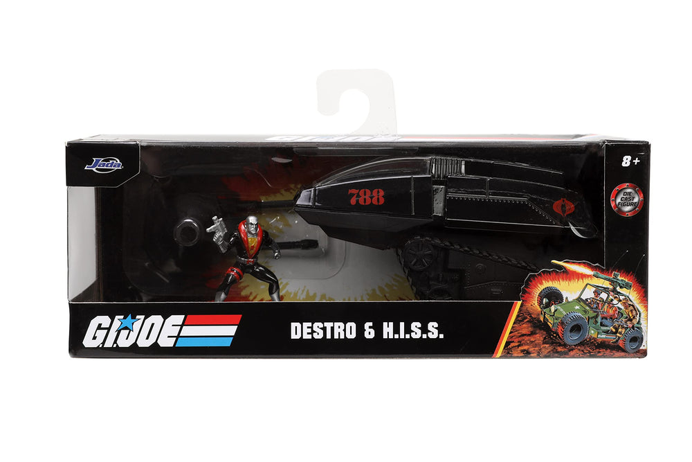 Jada G.I. Joe H.I.S.S. die-cast car side view highlighting build.