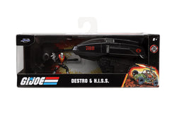 Jada G.I. Joe H.I.S.S. die-cast car side view highlighting build.