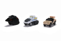 Jada GI Joe 1.65-inch Nano 3-pack packaging for display-ready collection.