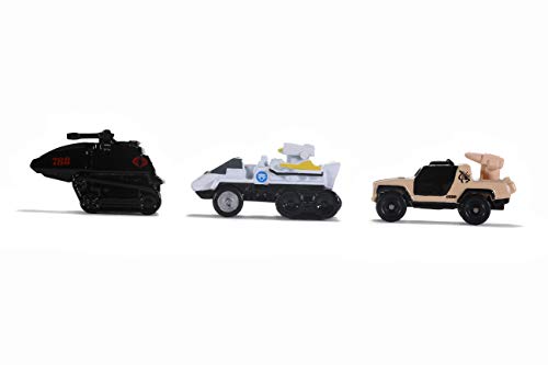 Jada GI Joe HISS Tank die-cast model with rubber tires for dynamic posing.