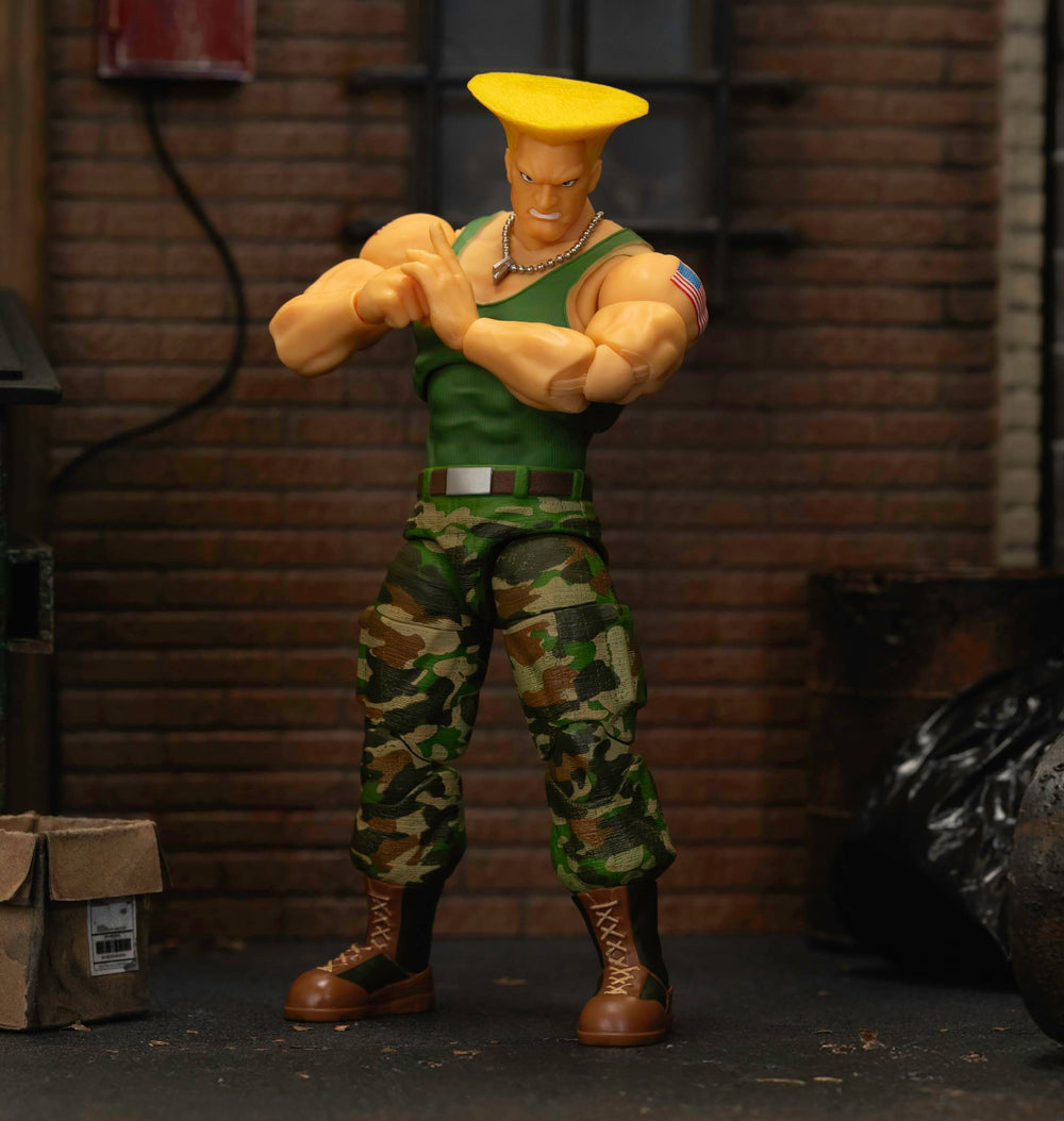 Jada Guile comb recreates legendary victory pose.