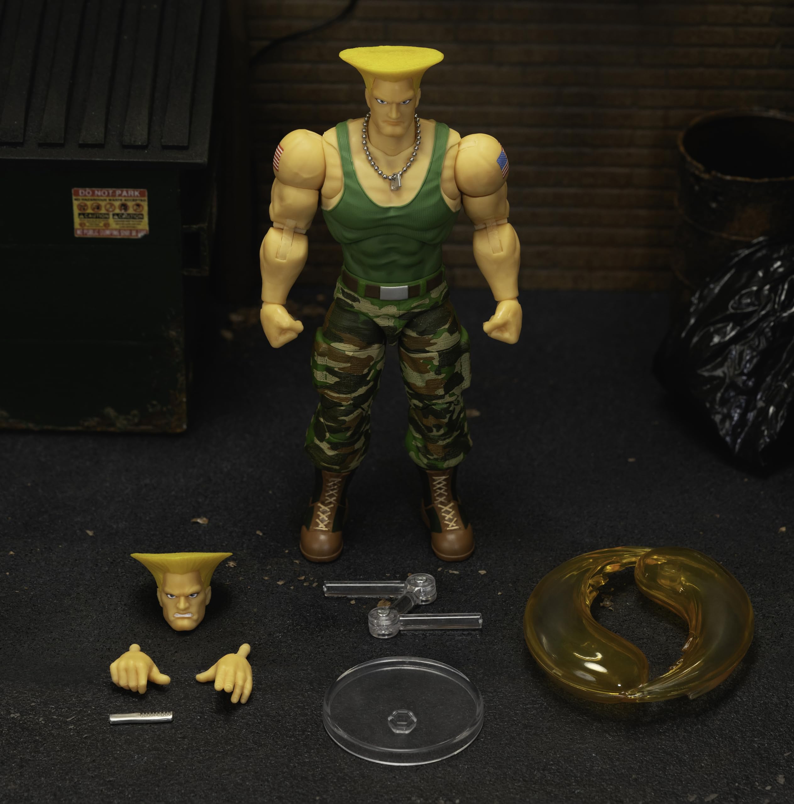 Jada Guile Sonic Boom piece adds authentic arcade action.