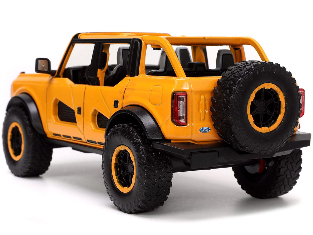 Jada Just Trucks Ford Bronco interior detailing for display realism.