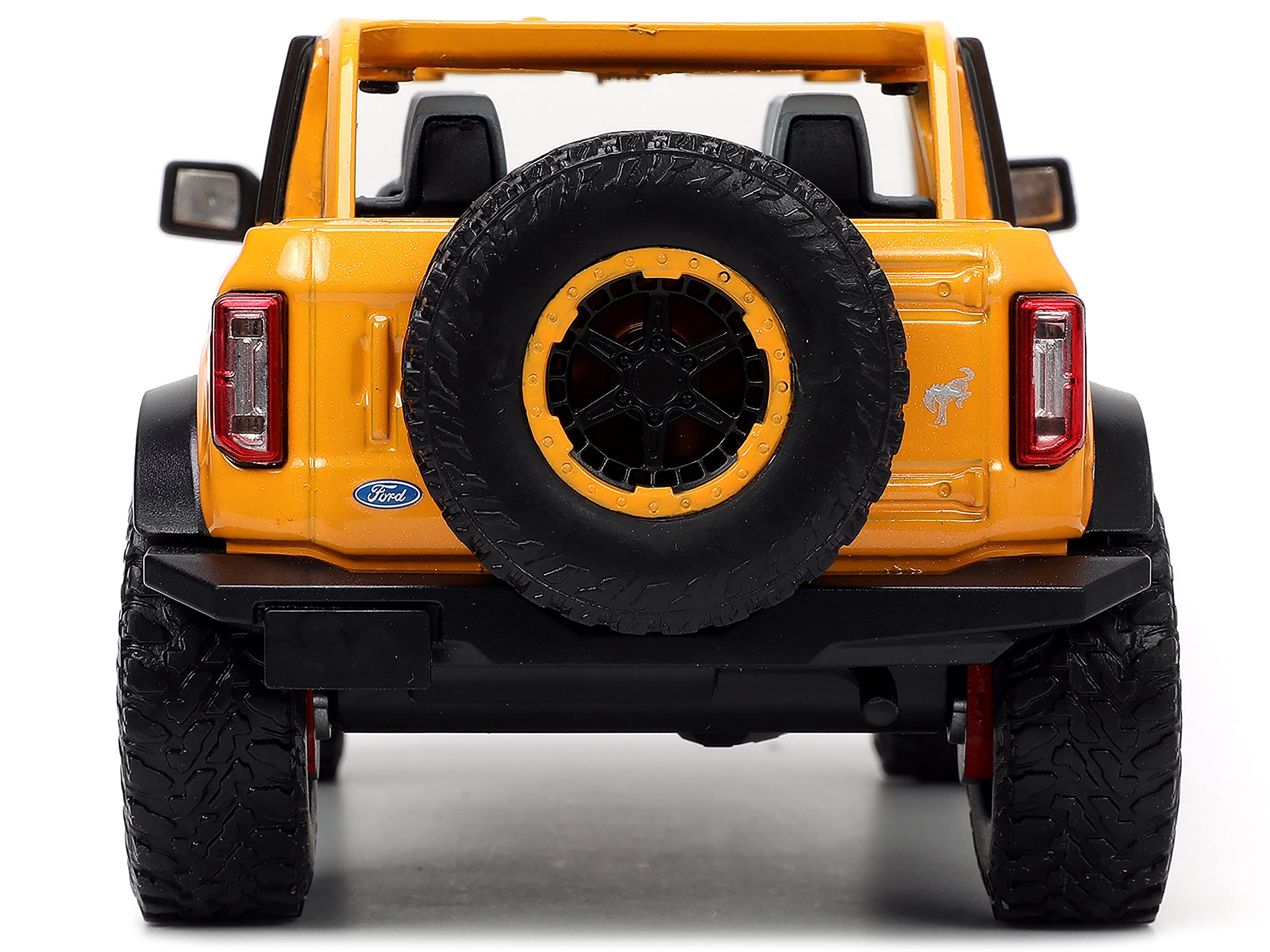 Jada Ford Bronco licensing ensures authentic styling for collectors.