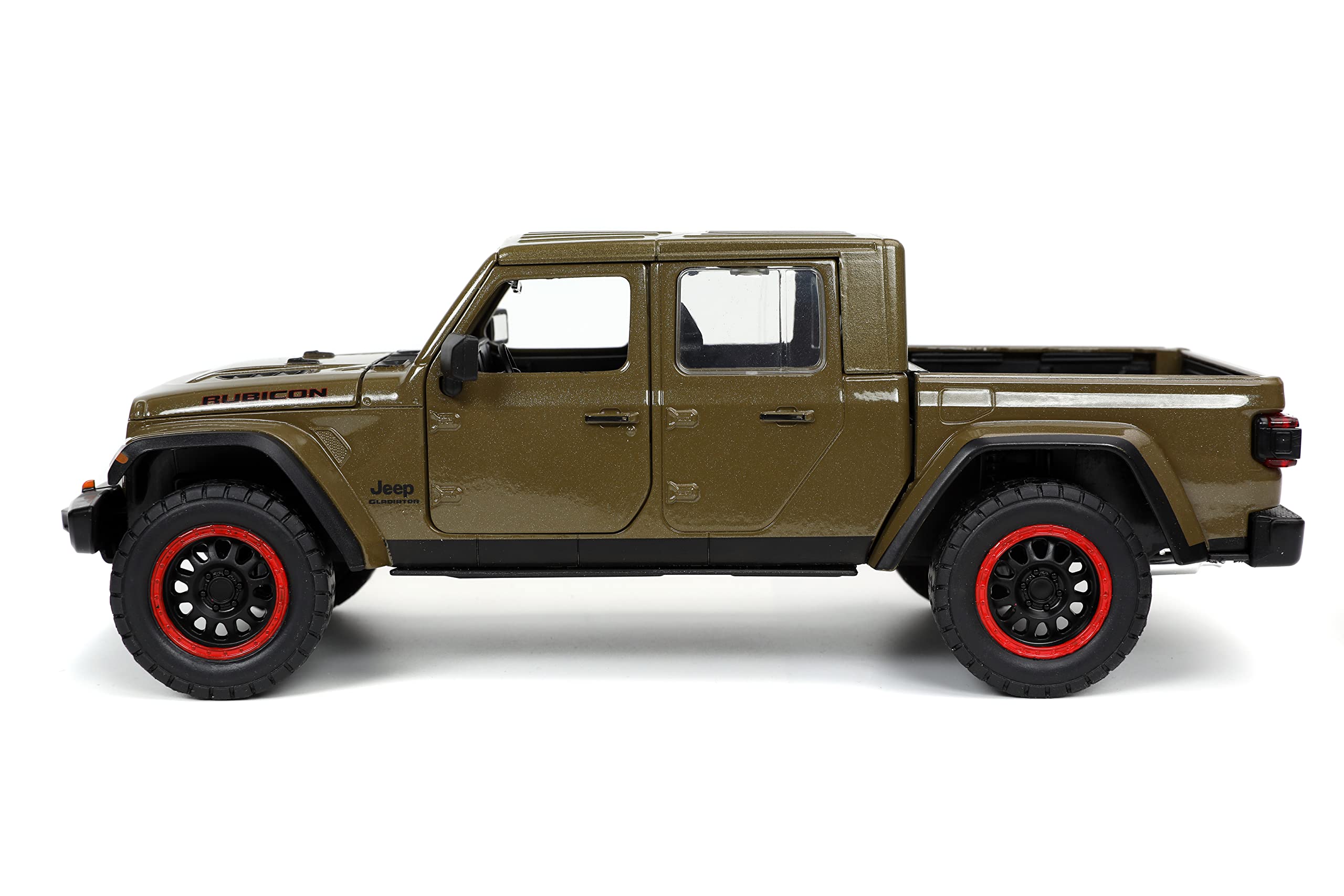 Jada Just Trucks opening hood and detailed interior for an interactive display.