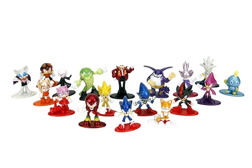 Jada Knuckles Echidna Nano MetalFig with sturdy weight for tactile play