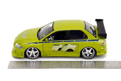 Jada Evo VII features premium rubber tires for authentic on-shelf feel.