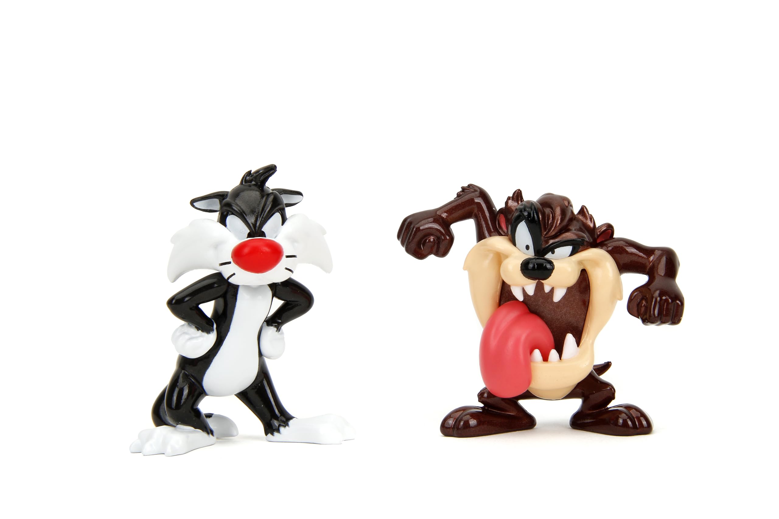 Display-ready collection piece from Jada Looney Tunes MetalFigs 4-pack.