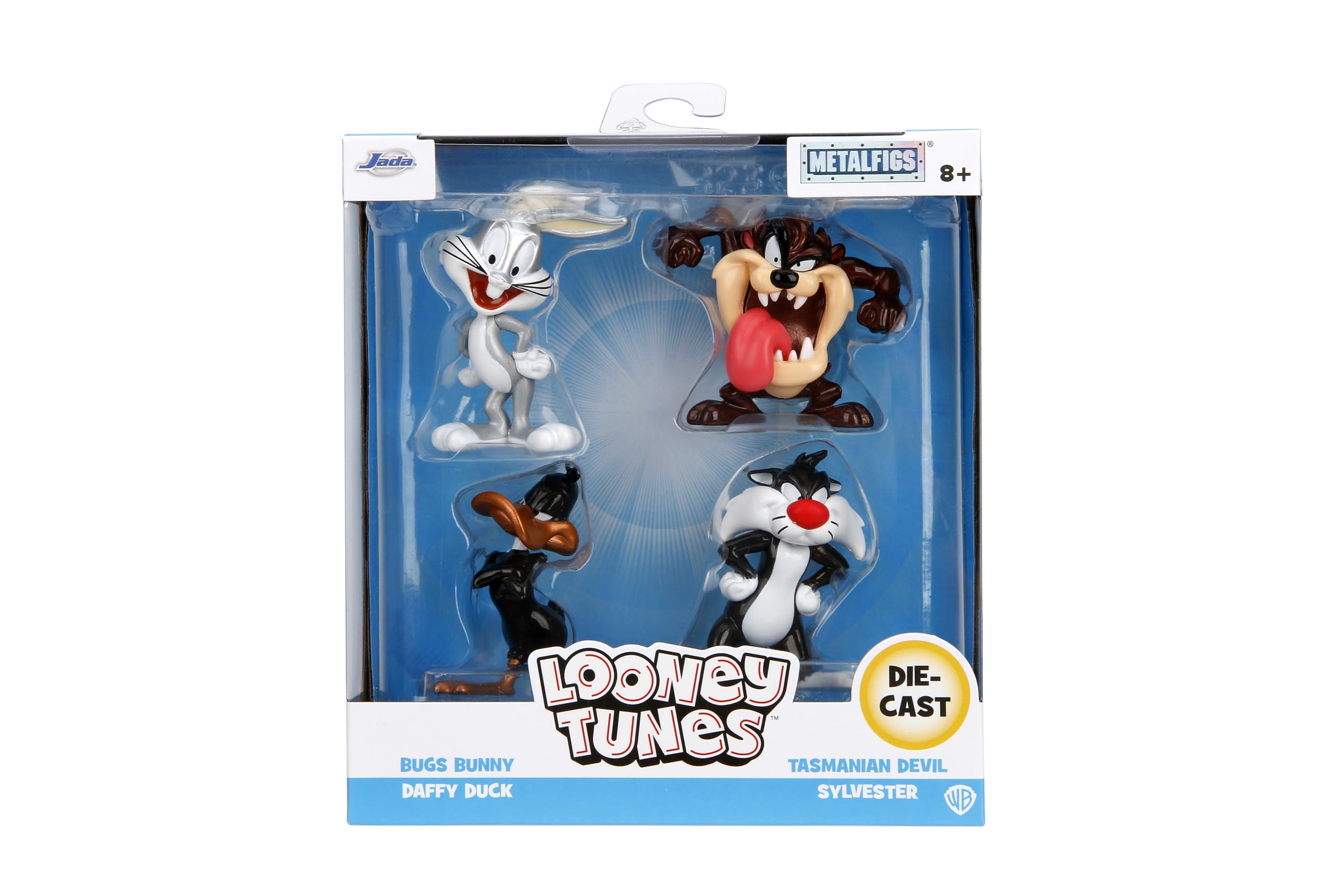 Sylvester the Cat metalfig by Jada, captures classic animation charm.