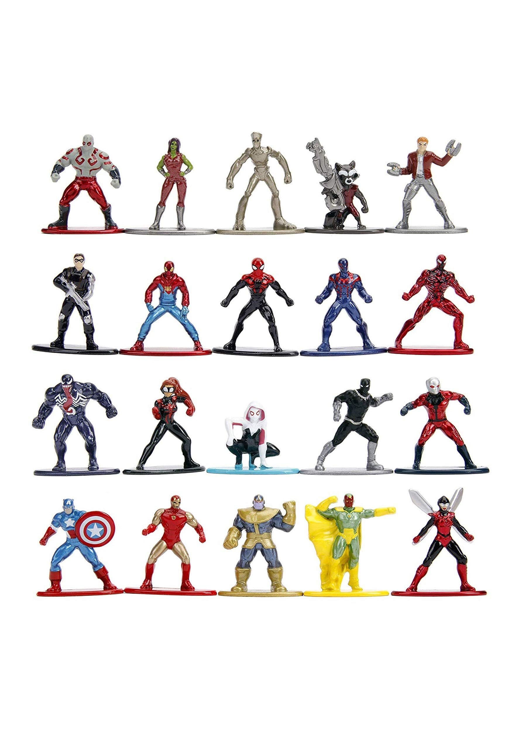 Jada Marvel 1.65 inch die-cast Drax figure for desk display and collection.