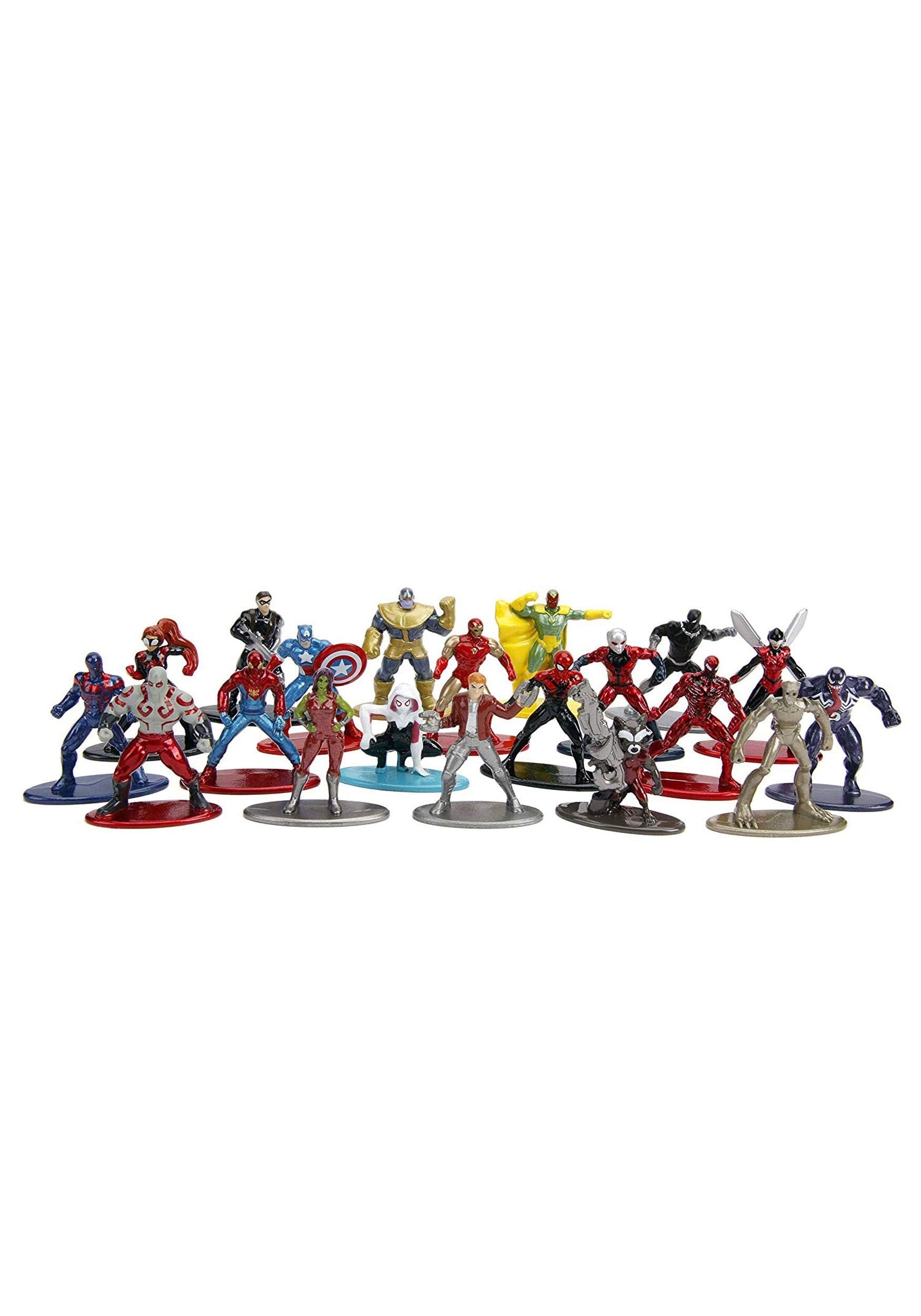 Jada Marvel 1.65 inch die-cast Thanos figure for dramatic shelf presence.