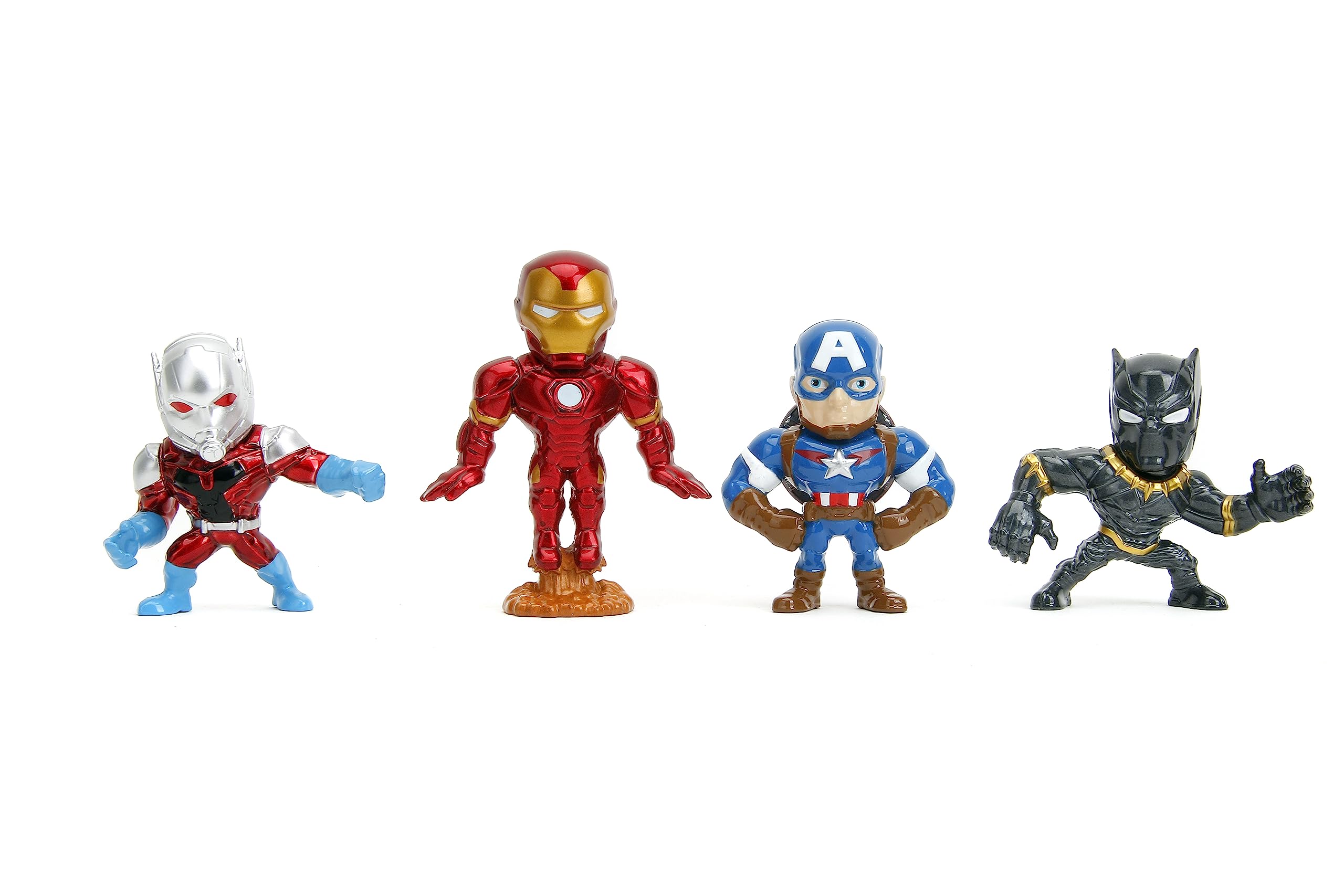 Jada Marvel Avengers Captain America die-cast figure for display and collection.
