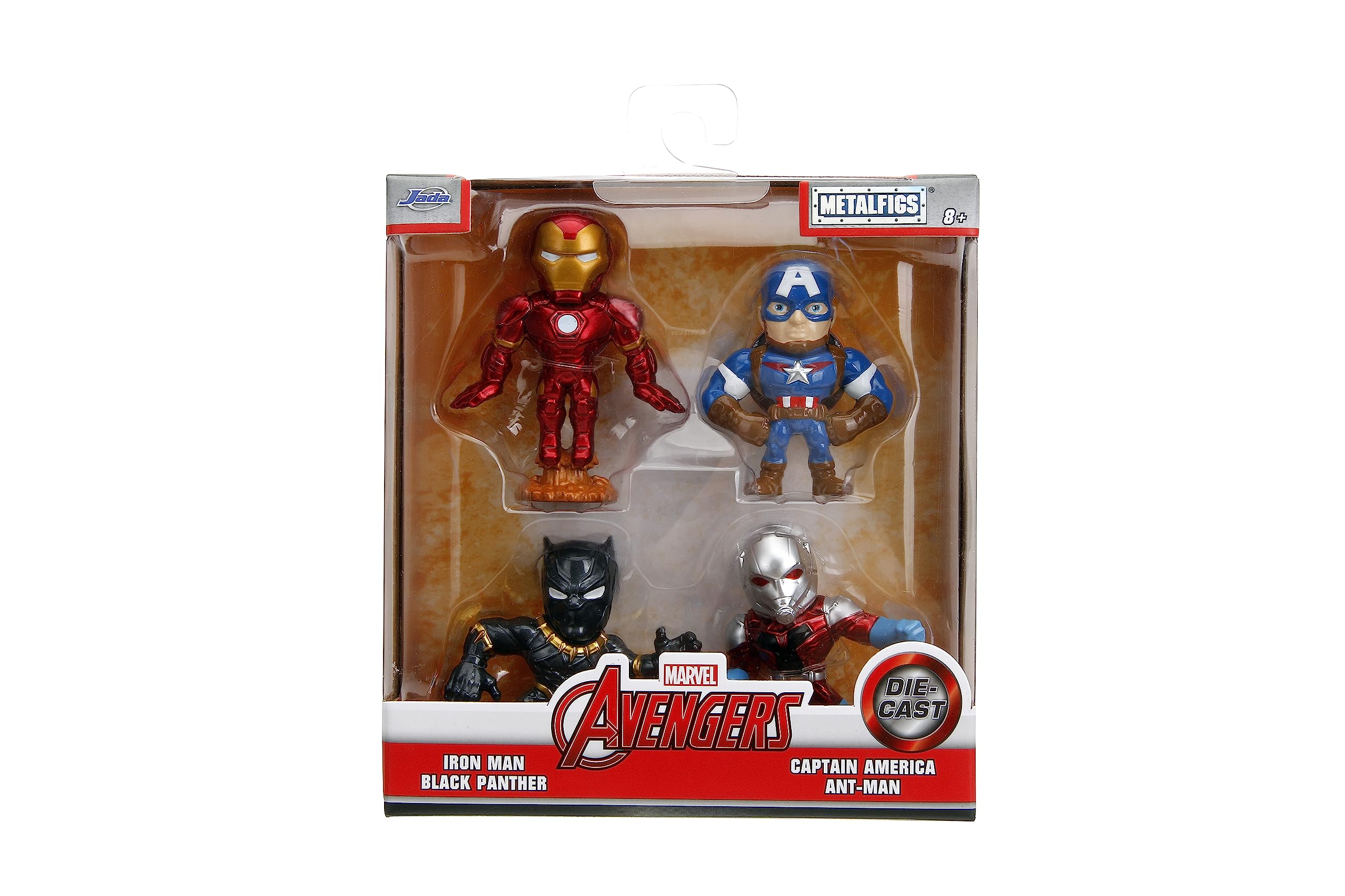 Jada Marvel Avengers gift-pack die-cast figures, ideal gift for fans.