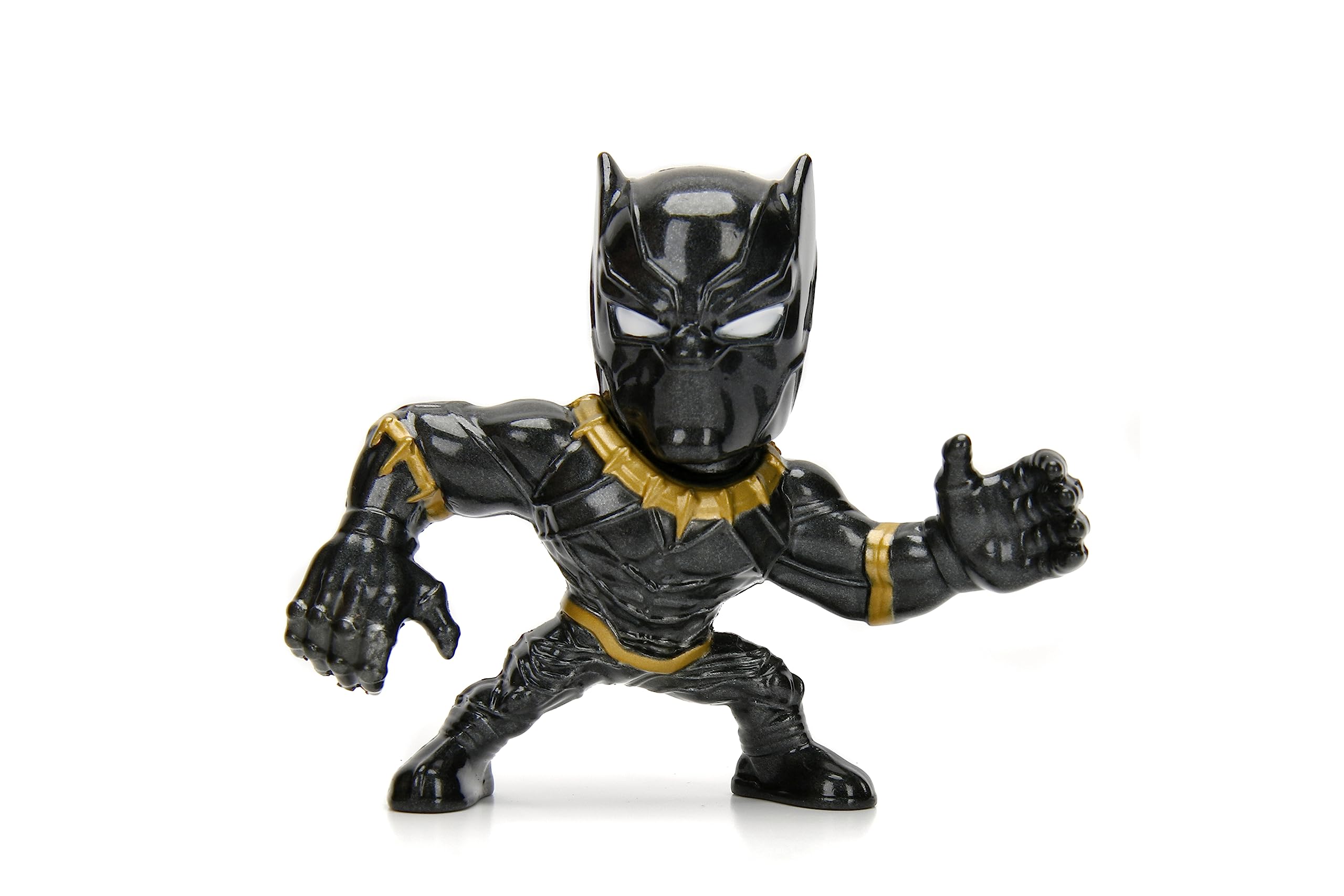 Jada Marvel Avengers Iron Man die-cast figure for display and collection.