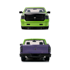 Jada Marvel Dodge Ram opening trunk emphasizes accessible display storage