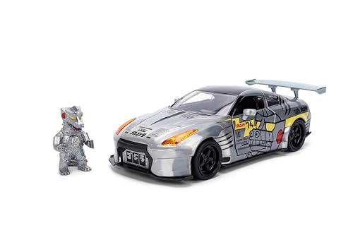 Jada Mechagodzilla GT-R35 Ben Sopra side profile for compact display appeal