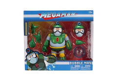 Jada Mega Man Bubble Man articulation enables dynamic action poses