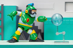 Display stand for posing Jada Mega Man Bubble Man