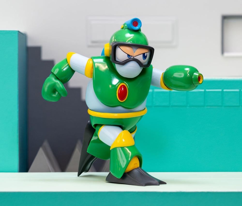 Leaf shield accessory for Jada Mega Man Bubble Man