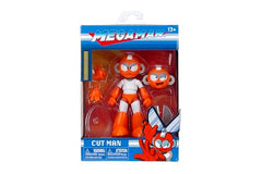 Jada Mega Man Cut Man extra head for customizable character looks.