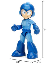 Jada Mega Man figure dynamic pose 2 highlights collection-worthy display