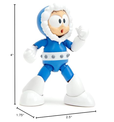 Jada Mega Man Ice Man boxed display suitable for shelf showcases.