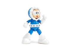 Jada Mega Man Ice Man figure front view for collectors, ideal for display and posing.