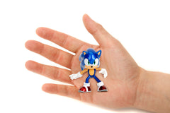 Jada MetalFigs Knuckles figure in die-cast form with glossy finish for shelf display.